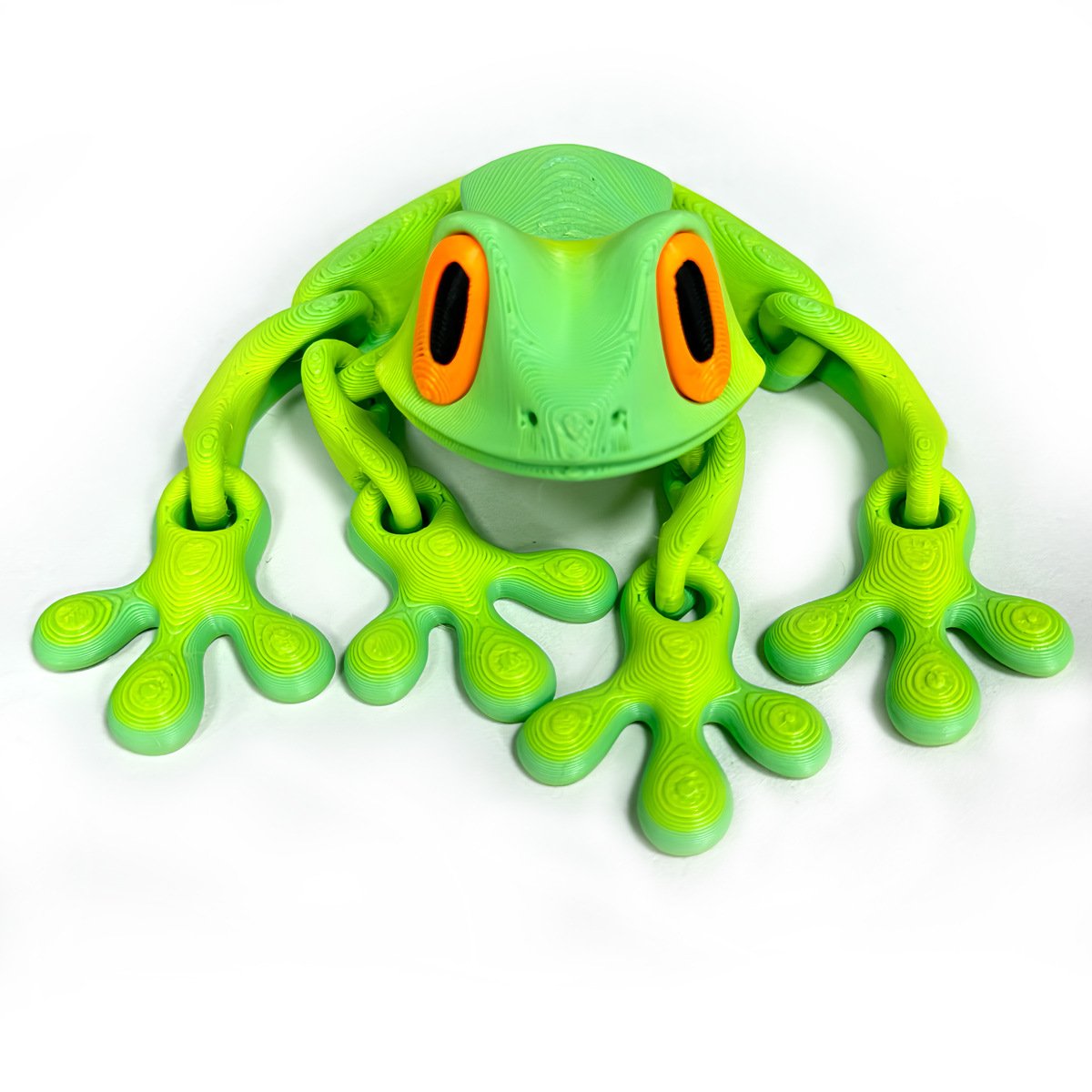 🐸✨2025 Trending 3D Magnetic Frog Figurine with Movable Joints, Fun Decorative Fridge Magnet, Perfect for Cabinet,