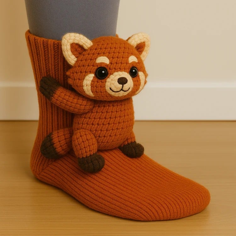 🔥2025 3D Knit Animal Socks🧦