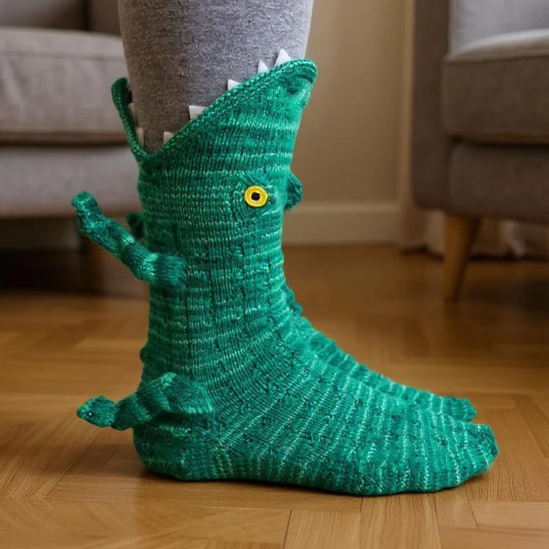🔥2025 3D Knit Animal Socks🧦