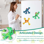 🐸✨2025 Trending 3D Magnetic Frog Figurine with Movable Joints, Fun Decorative Fridge Magnet, Perfect for Cabinet,