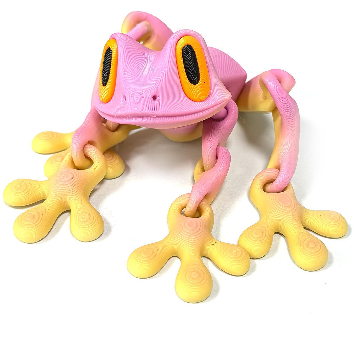 🐸✨2025 Trending 3D Magnetic Frog Figurine with Movable Joints, Fun Decorative Fridge Magnet, Perfect for Cabinet,