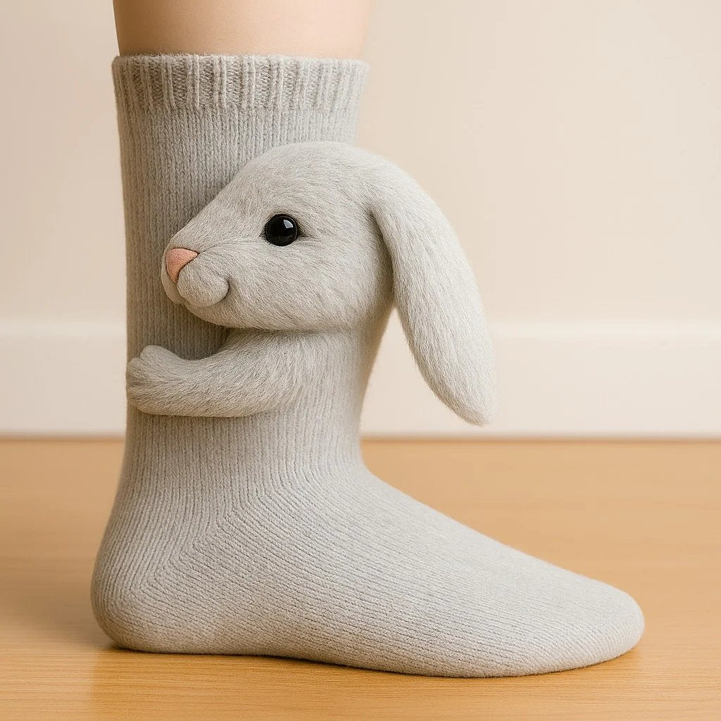 🔥2025 3D Knit Animal Socks🧦